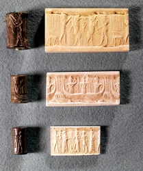 Three Cylinder Seals with Impressions